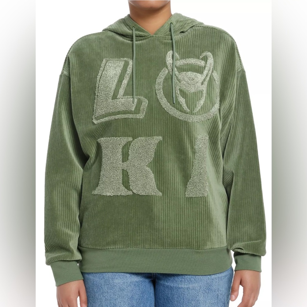 Disney / Marvel Loki Ribbed Velvet Hoodie